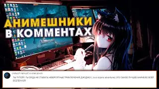 ВОТ ЧТО МНЕ ПИШУТ АНИМЕШНИКИ В КОММЕНТАРИЯХ