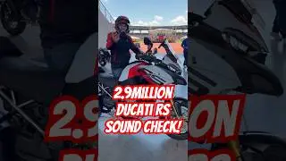 2.9M na Ducati Multistrada RS, Only 1 in the Philippines now! Sound check with the CEO Toti Alberto!