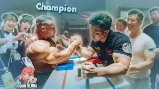 Armwrestling in Japan ❤️