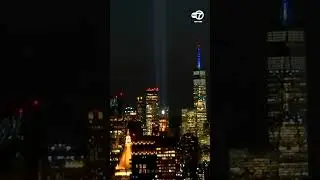 Annual Tribute in Light shines again to mark 23 years since 9/11 terror attacks