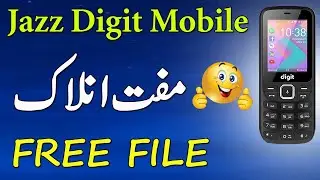 Jazz digit 4g mobile unlock v7 version | jazz digit mobile unlock Without Box | fastmode fix jazz V7