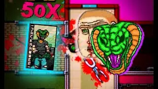 JACKHAMMER // 50x FULL COMBO // HOTLINE MIAMI 2 LEVEL EDITOR