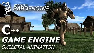 C++ Game Engine | 3D Skeletal Animation Improved | Pard Engine