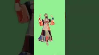 Girl Dancing Green Screen 