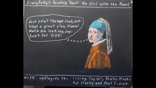 Girl with pearl earring - Painting Challenge