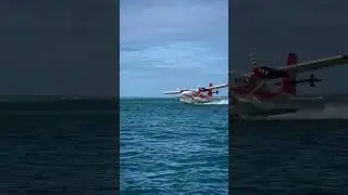 Seaplane Takeoff (Close-up)