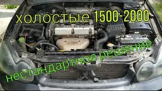 Завышенные обороты холостого хода Hyundai Sonata IV