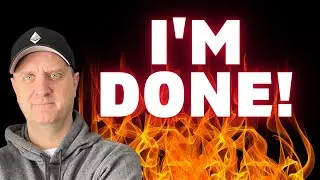 ⛔️I'M DONE!