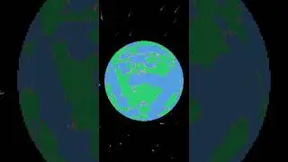 Pixel Planet Shader with No Geometry! 