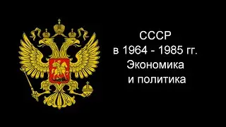 38 СССР в 1964   1985 гг  Экономика и политика