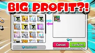 GOOD PROFIT! 😮| Trading Montage #1  🤑💰Pet Simulator!