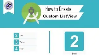 How to Create Custom ListView in Android Studio | CustomListView | Android Coding