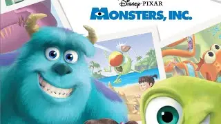 Disney Pixar Monsters, Inc. WHAT I DID ON MY SUMMER VACATION Read Along Aloud Story Audio Book