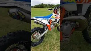 KTM EXC 300 2t Звук работы мотоцикла 🔉😎
