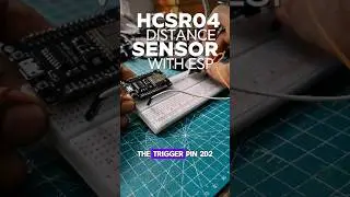 Measuring distance with ultrasonic sensor and esp8266  