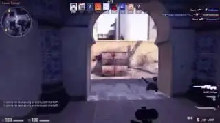 Красивая нарезка убийств с AWP в CS GO! 1