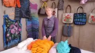 Что можно свалять из шерсти разной тонины?