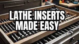 Want PERFECTLY Organized Lathe Inserts? Watch This Now