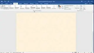 How to create parchment background paper in word: Add parchment fill effect word