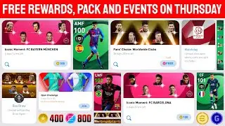 What Is Coming On Tomorrow Thursday In Pes 2021 Mobile || Confirmed Rewards & Events Full Details 🔥
