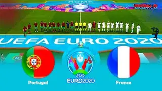 PES 2021 | Portugal vs France | UEFA EURO 2020 | Gameplay Match PC