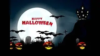 Free Happy Halloween Best Animation Video scary | 
