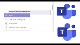Remove Cancelled Meetings from Microsoft Teams