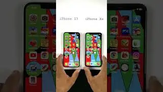 iPhone 13 Vs iPhone XS PUBG TEST #shorts