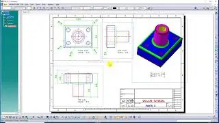 CATIA V5 DRAFTING, CREATE FRAME AND TITLE BLOCK # LECTURE-03