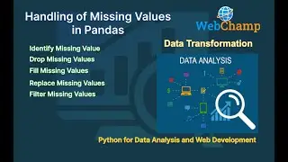 Pandas 4: Mastering Pandas: Handling Missing Values in DataFrames || Missing Value Operations