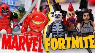 ТРЭШ ЛЕГО FORTNITE против МАРВЕЛ ГИГАНТОВ