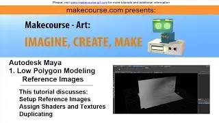 Modeling a Dragon Video 1: Importing Sketches into Maya for use as Reference Planes