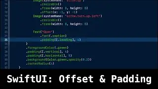Swift UI: Offset & Padding