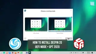 How to Install Deepin 20.2.3 UEFI GPT Method 2021