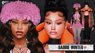 Baddie Winter Sim Dump + CC Folder & Sims Download | Sims 4 Create a Sim