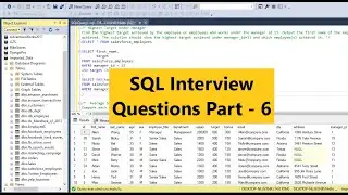 SQL Interview Question Part - 6 | Asked by Salesforce