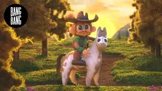 Cowboy is about to meet the love of his life | Cowboy Kevin - Animation by Anna Lund Konnerup