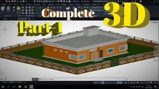 Create 3d walls in Autocad