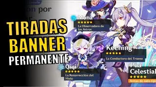 TIRANDO DESEOS al BANNER PERMANENTE - Genshin Impact (Gameplay Español)