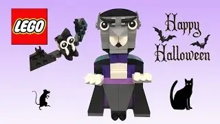 Lego Halloween Vampire and Bat Set 40203 - Speed Build