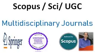 Springer Scopus Index Multidisciplinary Journals
