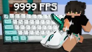 [240 fps] Keyboard + Mouse Sounds| Hypixel Bedwars ASMR