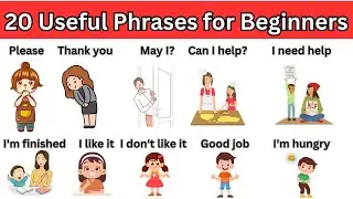 Learn English for kids|Basic useful phrases for kids|