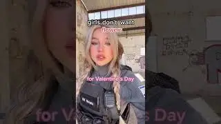 Girls don’t want flowers for Valentine’s Day! we want GUNS! 🔫