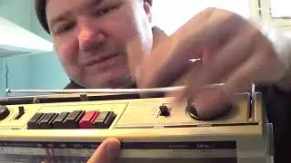 Тестирование магнитола SANYO M9800L.