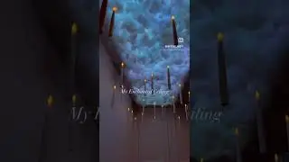 Harry Potter Enchanted Ceiling ⚡️🌩️ Easy Step-by-step Guide #halloween