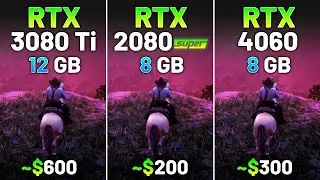 RTX 3080 Ti vs RTX 2080 SUPER vs RTX 4060 - Test in 12 Games in 2024