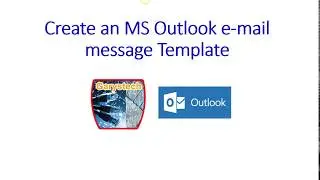 Create Email Message Templates in Microsoft Outlook
