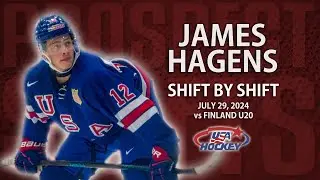 James Hagens vs Finland U20 | July 29 2024