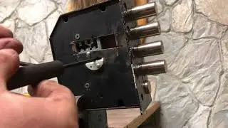 Вскрытие сувальдного замка Сенат 6+6 самоимпрессией